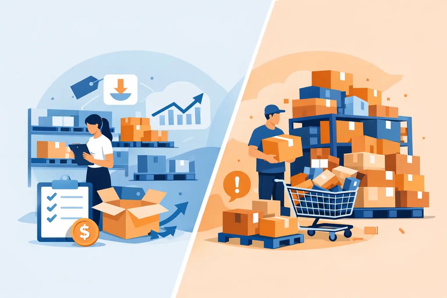 Surplus Inventory vs Overstock Goods Explained