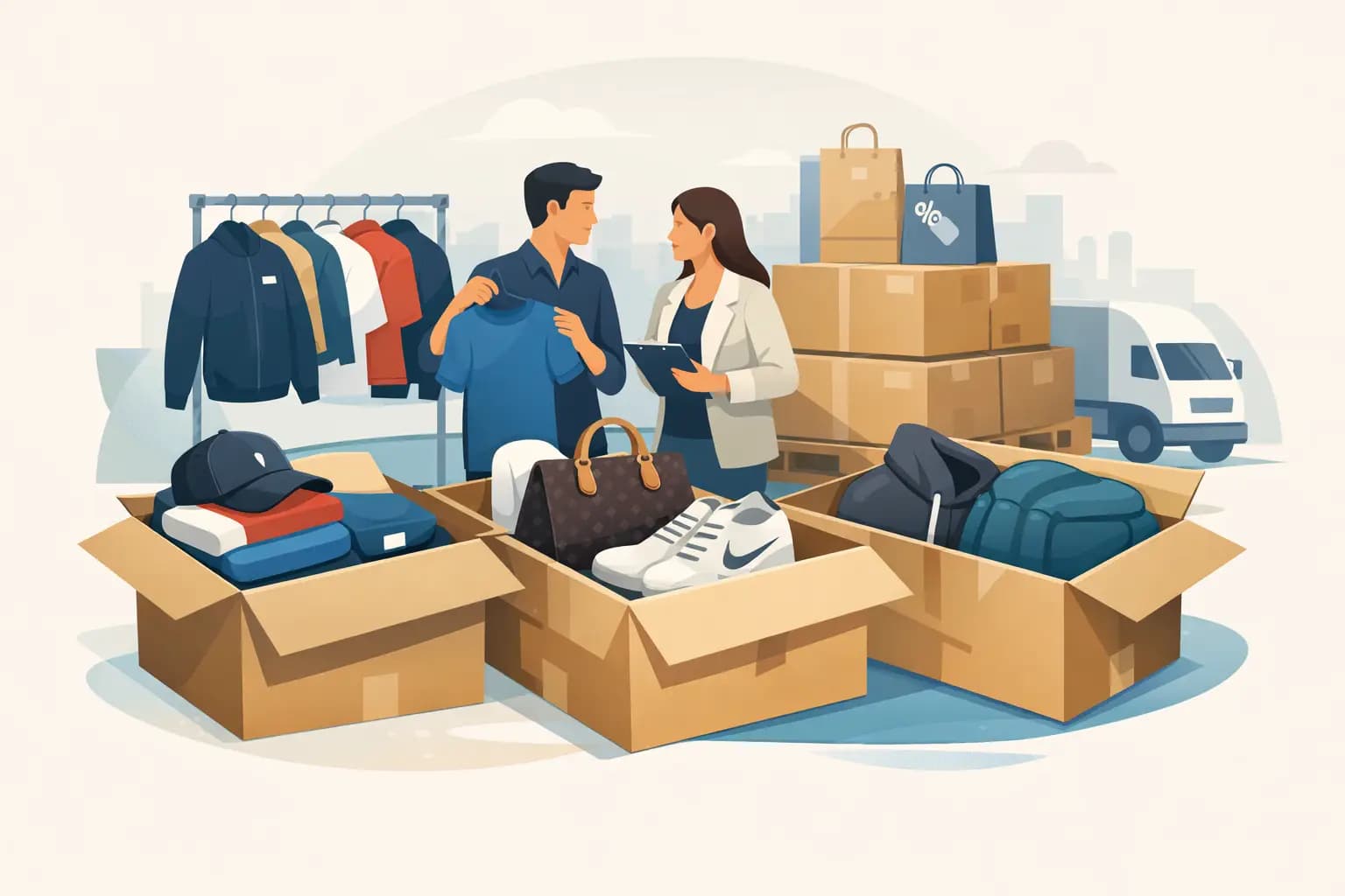 Buying Branded Apparel Liquidation Lots