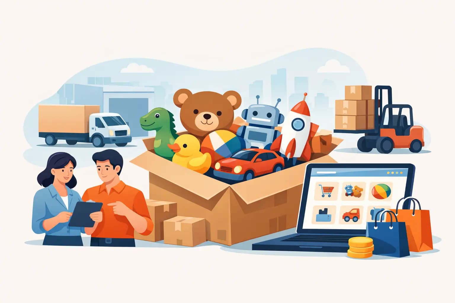 How to Buy Bulk Toys for Resellers